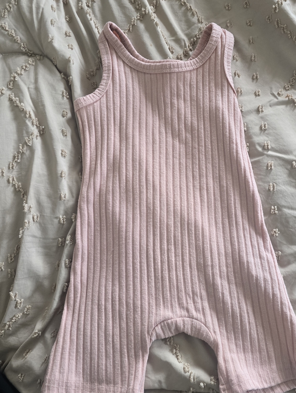 Pink Girls Summer Romper - Picture 2 of 4